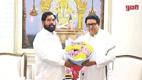 Raj Thackeray Eknath Shinde Meeting