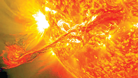 Solar flares