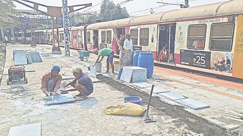 Kalyan railway platform extension