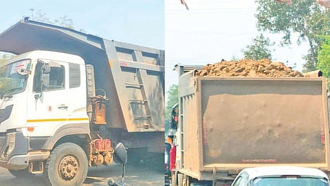 Hyva truck dust pollution issue