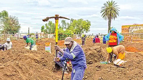 South africa gold rush village