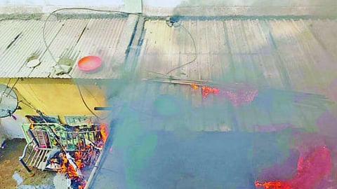 sambhajinagar gas cylinder blast news