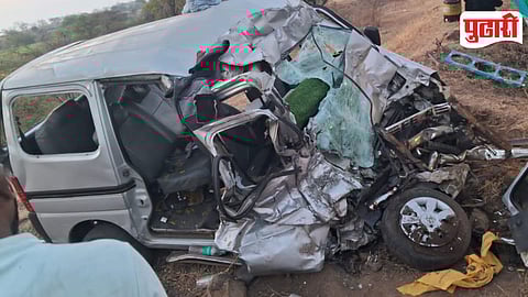 Shrigonda Kolgav Highway Accident