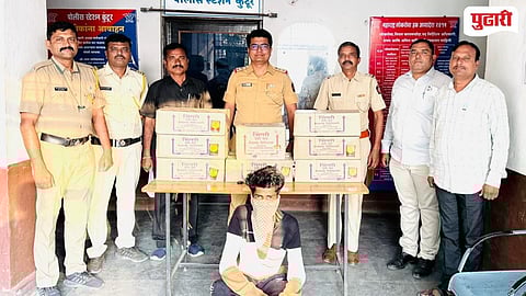 Naygaon Kuntur Liquor Seizure