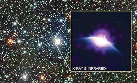 Young star similar to Sun |