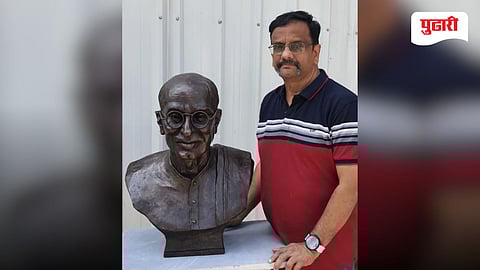 C rajagopalachari statue Sandeep Londhe Sculpture artist