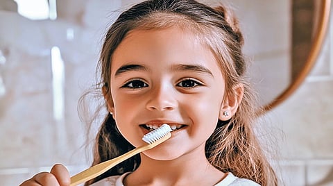Children's dental health and toothpaste selection