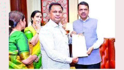 Rajesh Pawar demand audit APMC