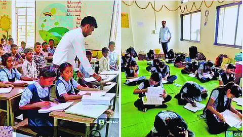 पुसद प्रकल्पात 'पुढारी टॅलेंट सर्च' परीक्षेला उत्स्फूर्त प्रतिसाद