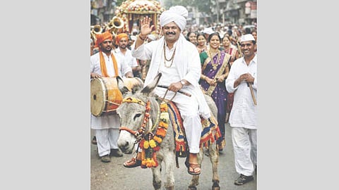 Donkey procession tradition