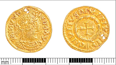 1000 year old gold coin |
