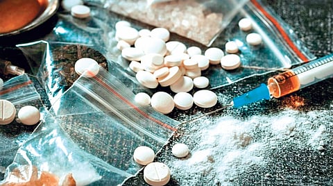 Hyderabad drug party raid |