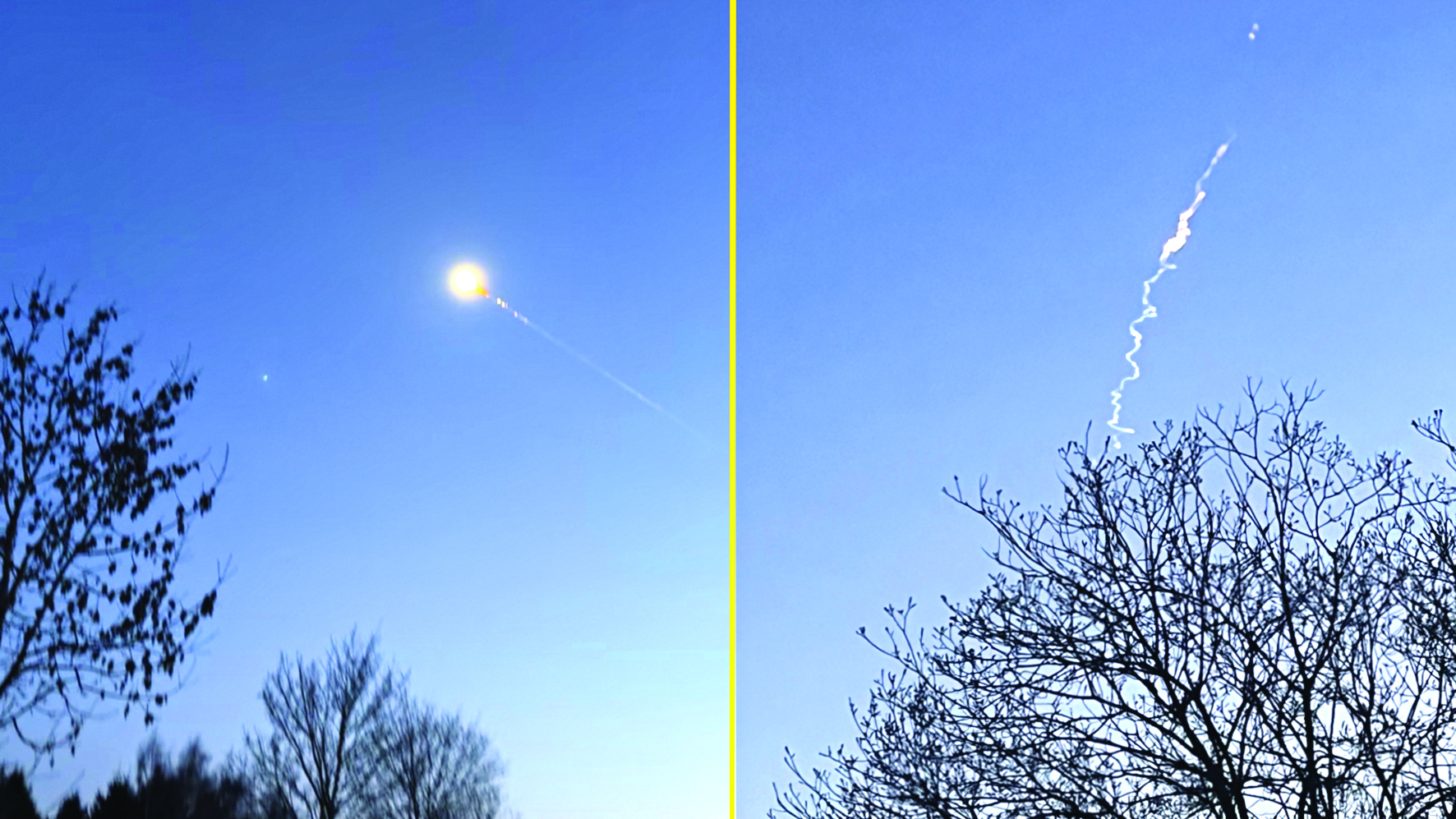 Meteor hits house Germany |