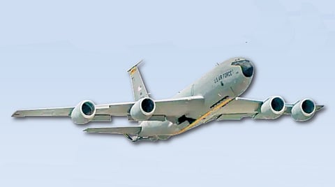 US military plane crash