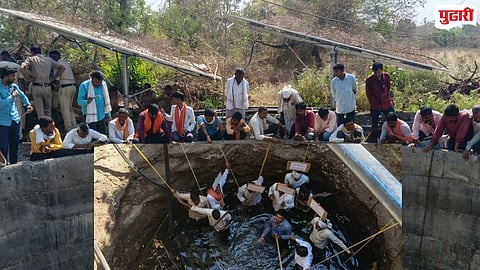 Dhangarwadi Farmers Well Atmaklesh Andolan
