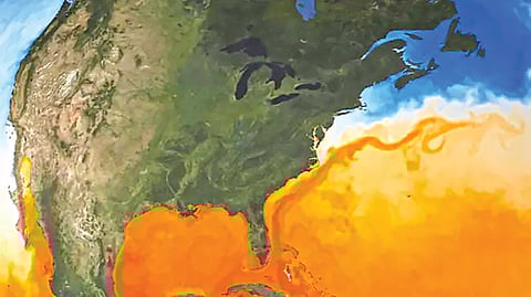 Gulf Stream climate change |