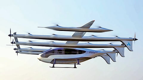 China air taxi test |