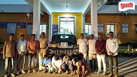 Paithan Crime| खामकरवाडी'मध्ये फिल्मी स्टाईल थरारक: सोलर वायरसह लुटमार करणाऱ्या टोळीचा गुन्हे शाखेच्या पथकाने केला पर्दाफाश!