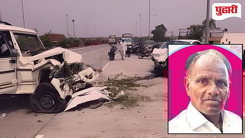 Latur Accident | करजखेडा येथे भरधाव जीपची दोन कारला धडक : भीषण अपघातात एक ठार, दोन गंभीर