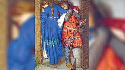 The Meeting on the Turret Stairs mystery |