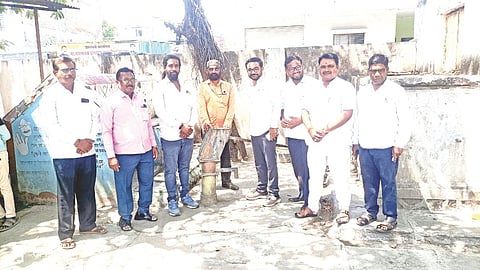 Chakur ZP school handpump repair