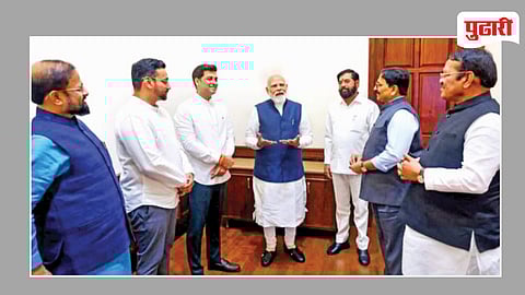 Eknath Shinde Delhi Visit