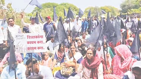 Contract teachers movement