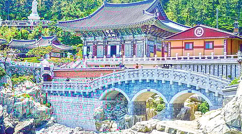 South Korea ancient temple |