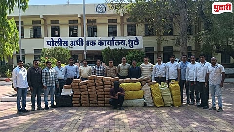 Ganja Seized in Dhule