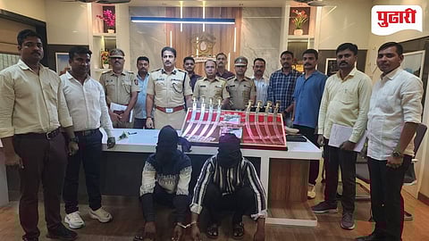 Nashik Crime | पिस्तुल्या' धिरज कोळीला जिल्हापेठ पोलिसांचा इंगा! भरवस्तीत कट्टा-तलवारींचा खेळ; 'मोस्ट वॉन्टेड' आरोपीला बेड्या!