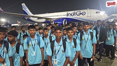 Palghar Tribal Students Flight Tour