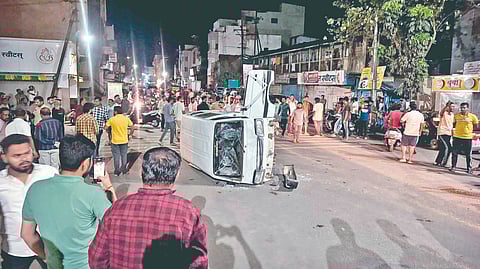 Karad drunk and drive case: कराडात ड्रंक अँड ड्राईव्हचा थरार