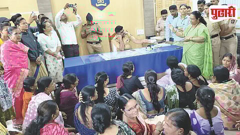 Sangamner Women Protest