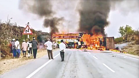 Markapuram Accident |