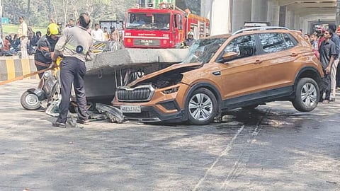 Metro 4 Mulund accident