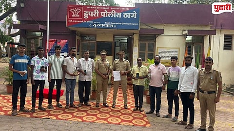 Hupri Police 100 missing mobiles returned