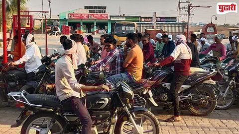 Parbhani petrol diesel scarcity