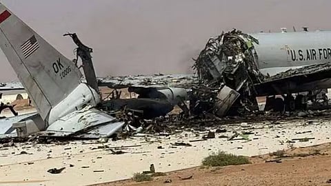 Iran-US War : अमेरिकेचे 300 दशलक्ष डॉलर्स किमतीचे विमान उद्ध्वस्त