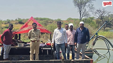 Godavari River Sand Mining