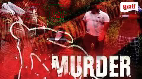 Beed Crime News | बापाच्या रक्ताने हात माखले! पोटच्या मुलाकडून पित्याची दगडाने ठेचून हत्या