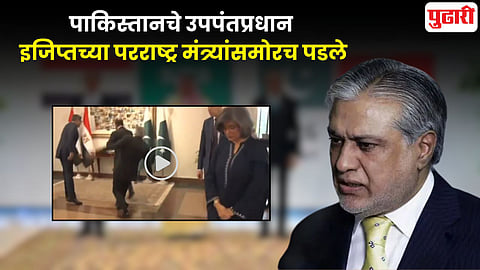 Pakistan Ishaq Dar slip video