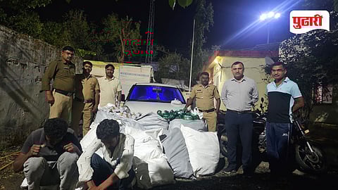 Hingoli crime | सेनगाव पोलिसांची मोठी कारवाई; ५ लाख ३० हजारांचा अवैध गुटखा जप्त