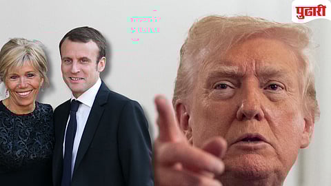 Trump Personal Attack Macron