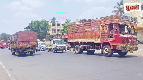 Mumbai Goa highway traffic jam