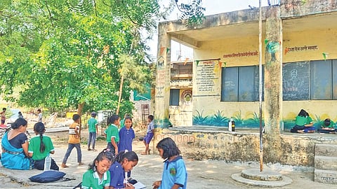 Bhojanti Talav school issue