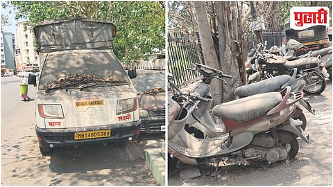 Sangvi Abandoned Vehicles Issue