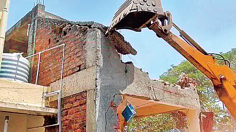 encroachment demolition