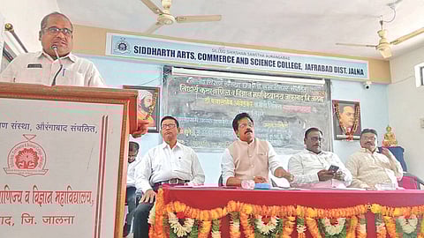 P V Gadkari statement on Ambedkar