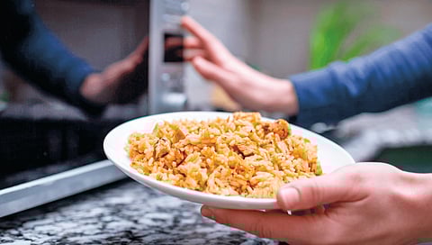 Reheating rice safety