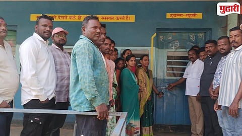 Gaganbawada school protest